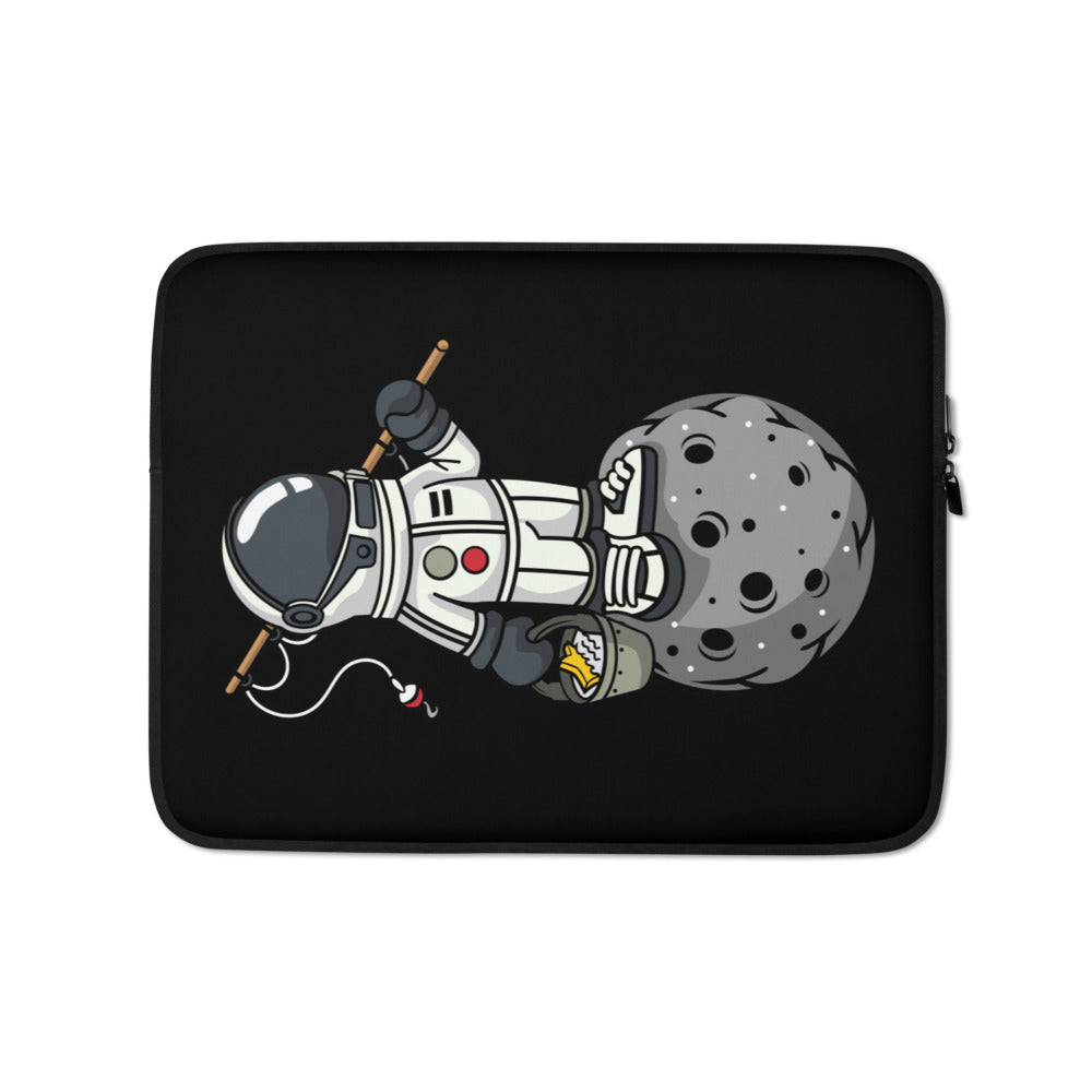 Astronaut | Moon | Fishing | Pop Art | Laptop Sleeve