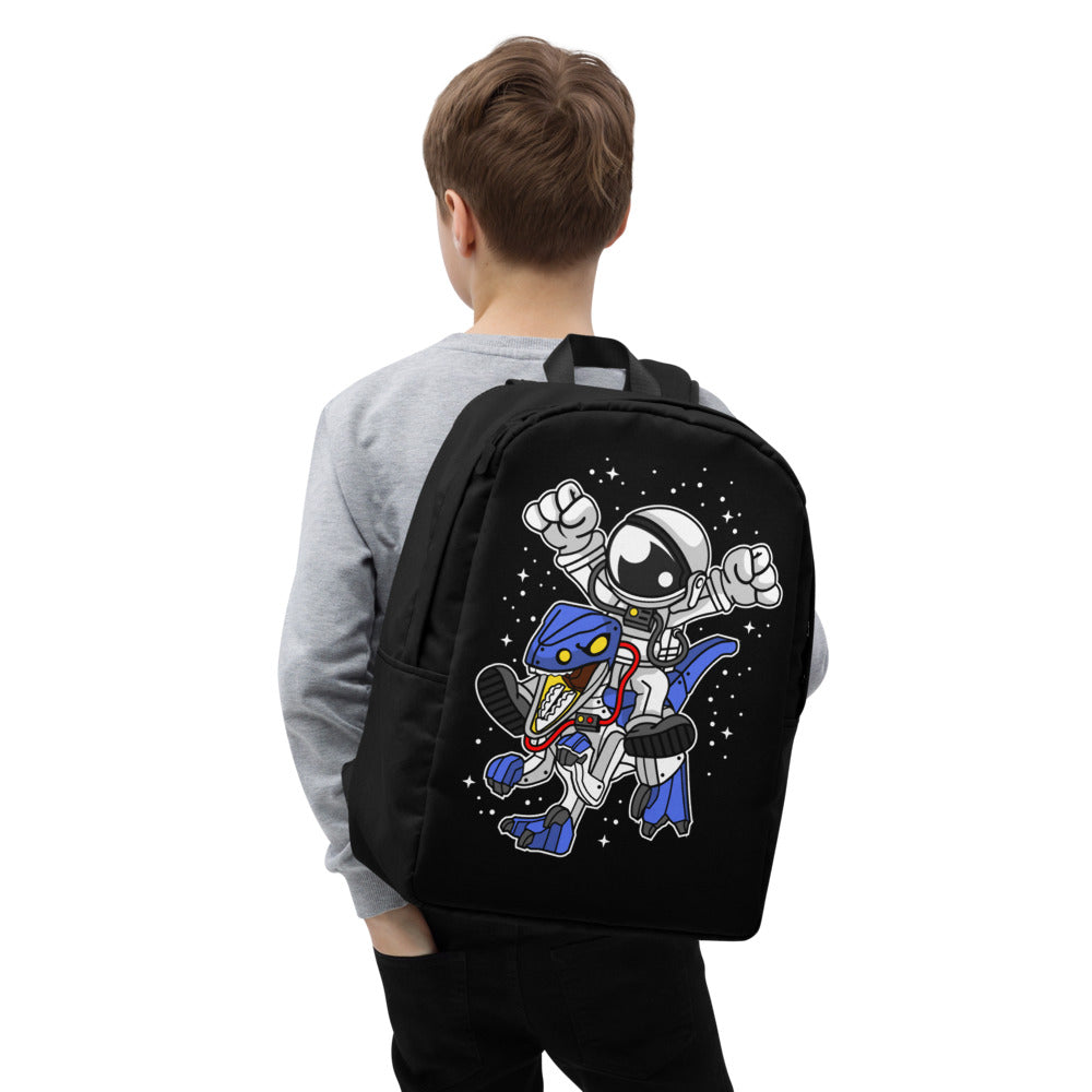 Astronaut | Robot Dinosaur | Pop Art | Minimalist Backpack