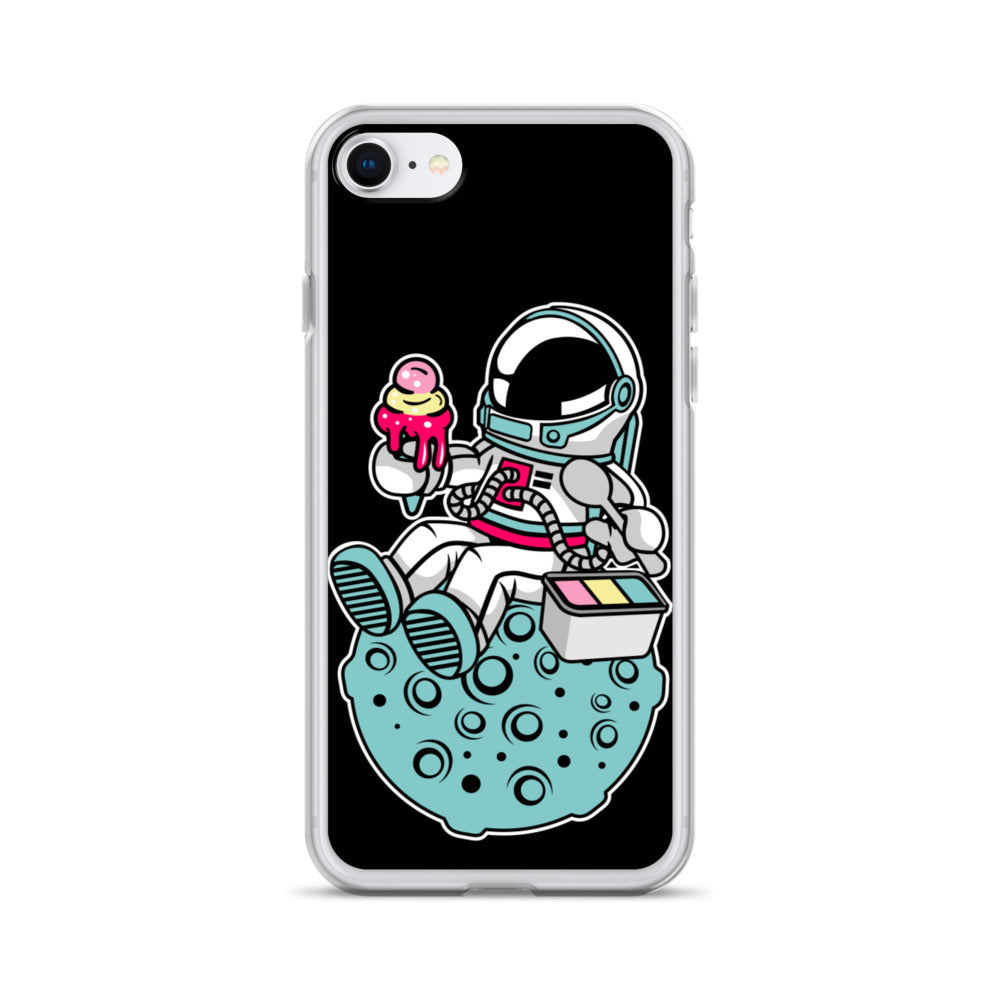 Astronaut | Ice Cream | Moon | Pop Art | iPhone Case
